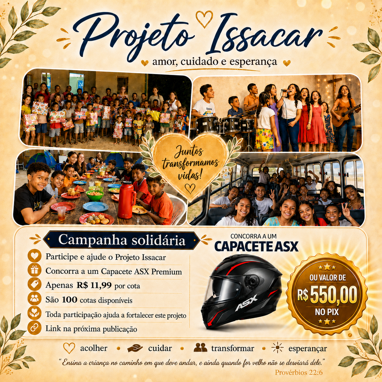 Campanha em Prol do Projeto Issacar
